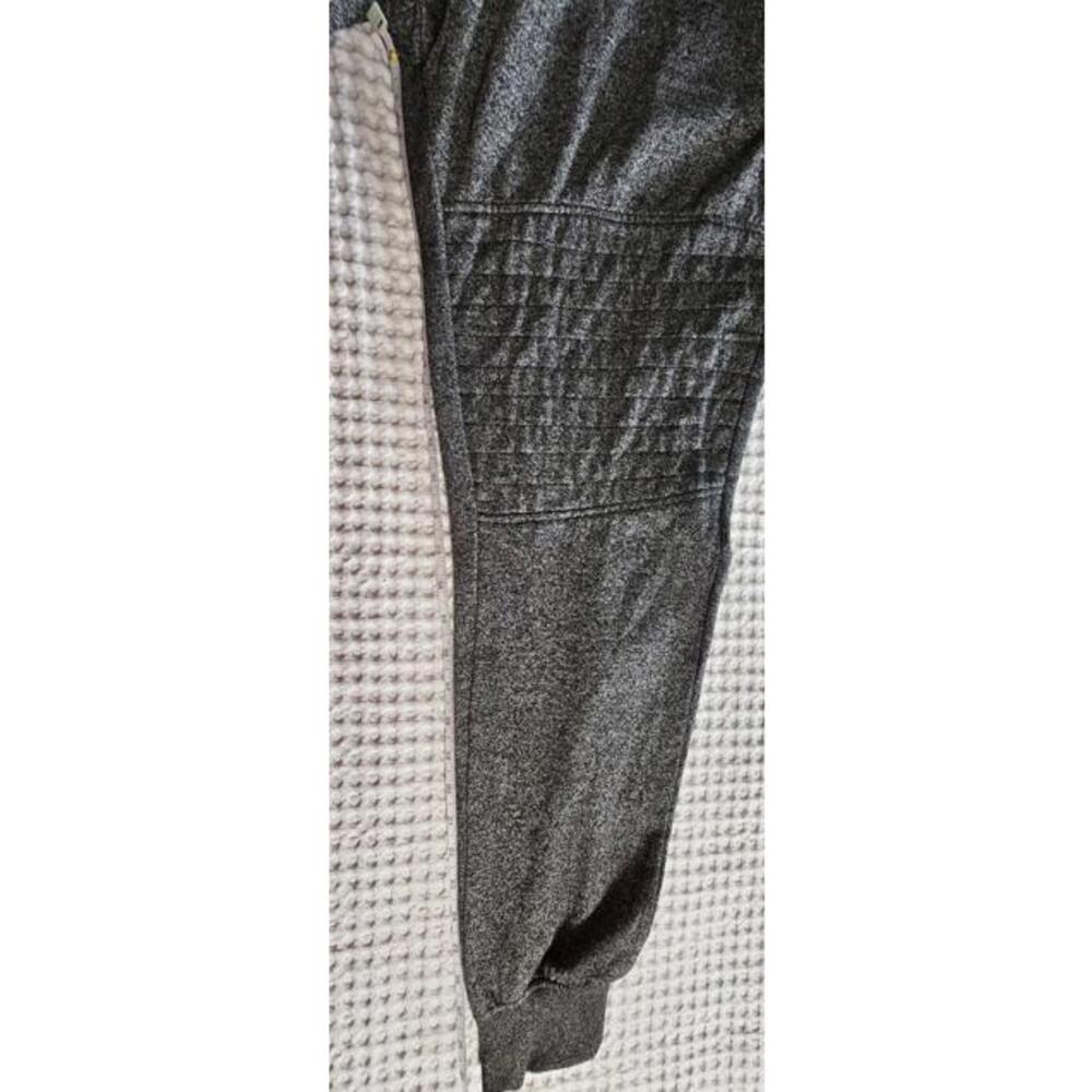 PHAT FARM Men's Size Large Sweatpants Charcoal Grey Heather Fleece Lined Joggers - Picture 10 of 14